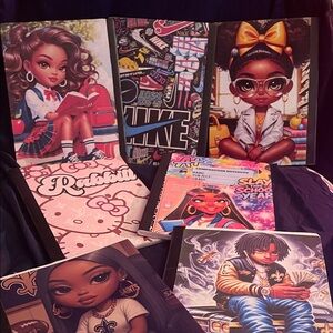 Stylish Urban Art Notebook Set